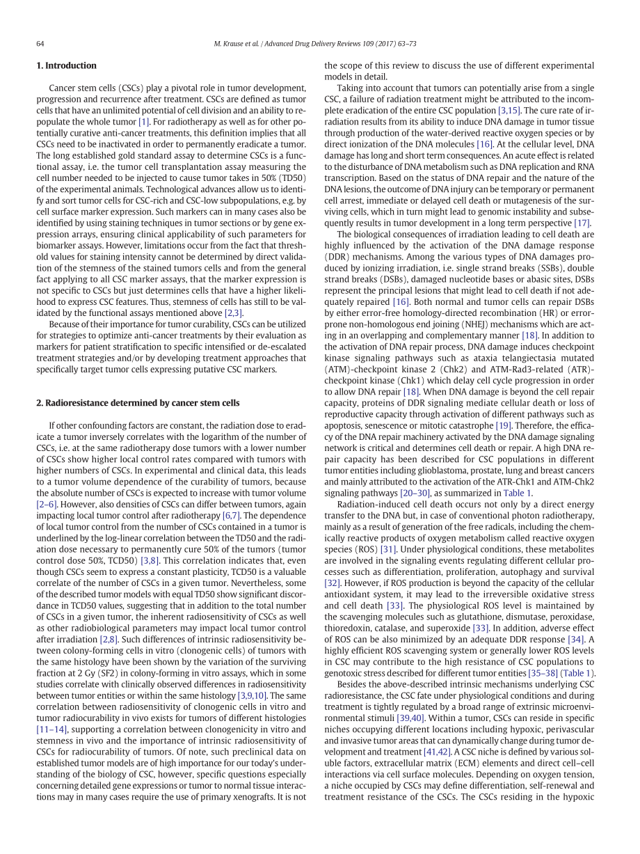 Krause-2017-Cancer stem cells_ Radioresistance.pdf_第2页