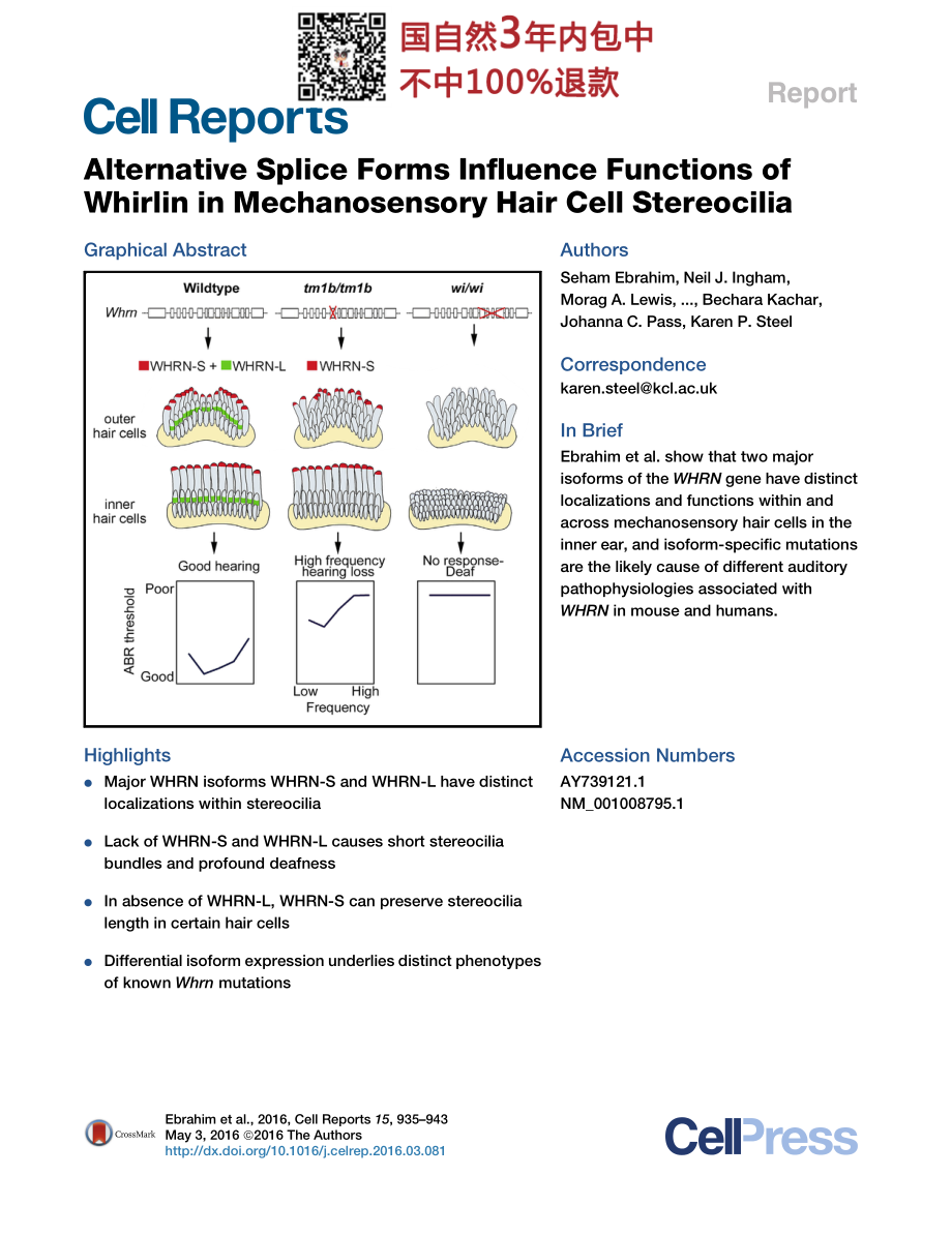 案例二Alternative Splice Forms Influence Functions.pdf_第1页