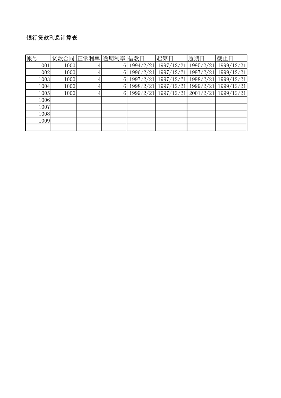 审计工具贷款利息.xls_第3页