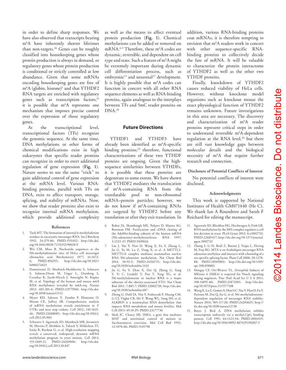 Reading RNA methylation codes through methyl-specific binding proteins.pdf_第3页