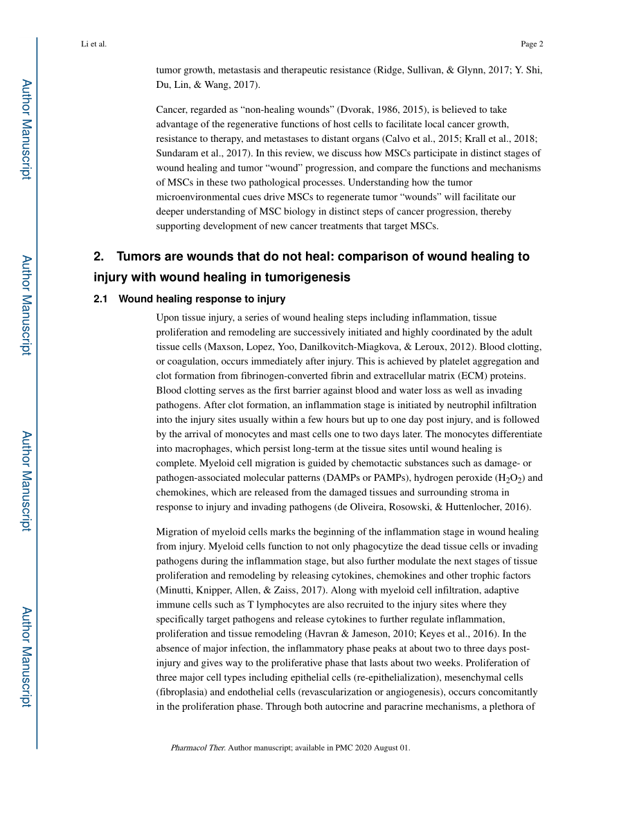 Mesenchymal Stem Cells from Regeneration to Ca.pdf_第2页