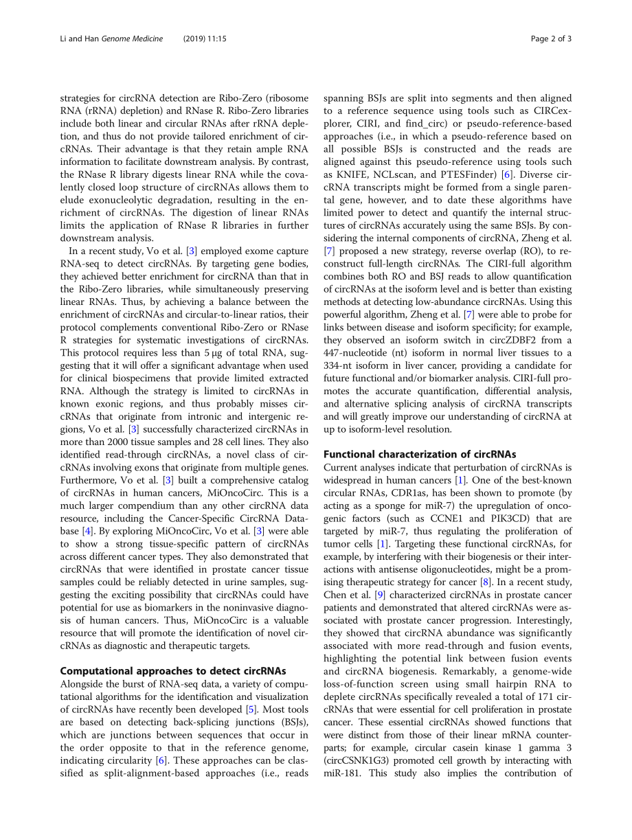 Circular RNAs as promising biomarkers in cance.pdf_第2页