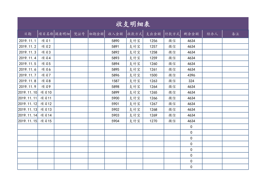 收支明细表 (2).xlsx_第1页