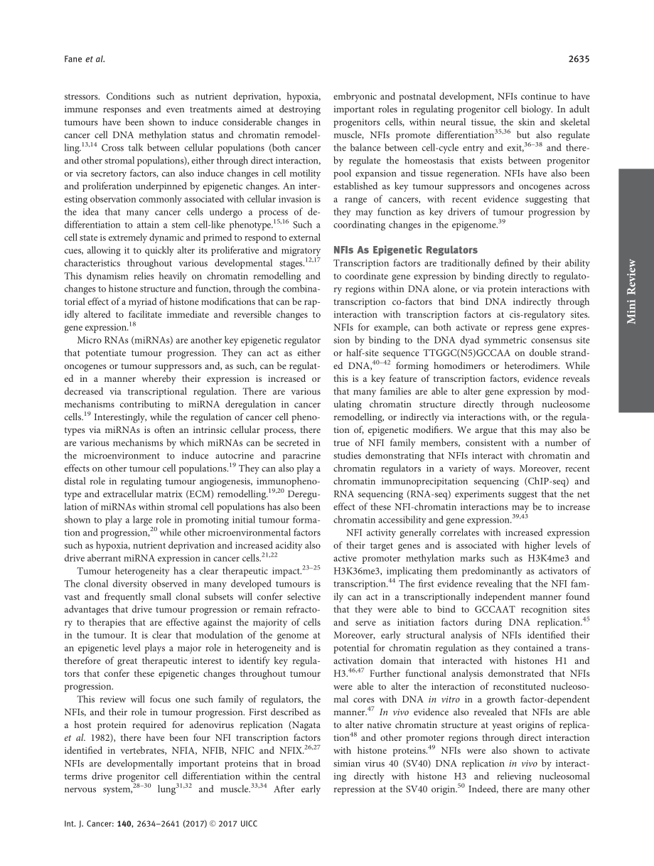 Nuclear factor one transcription factors as epigenetic regulators in cancer.pdf_第2页