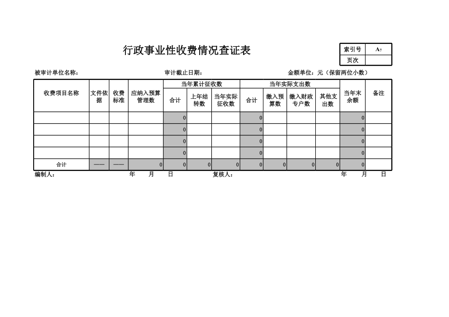 收支审计.xls_第1页