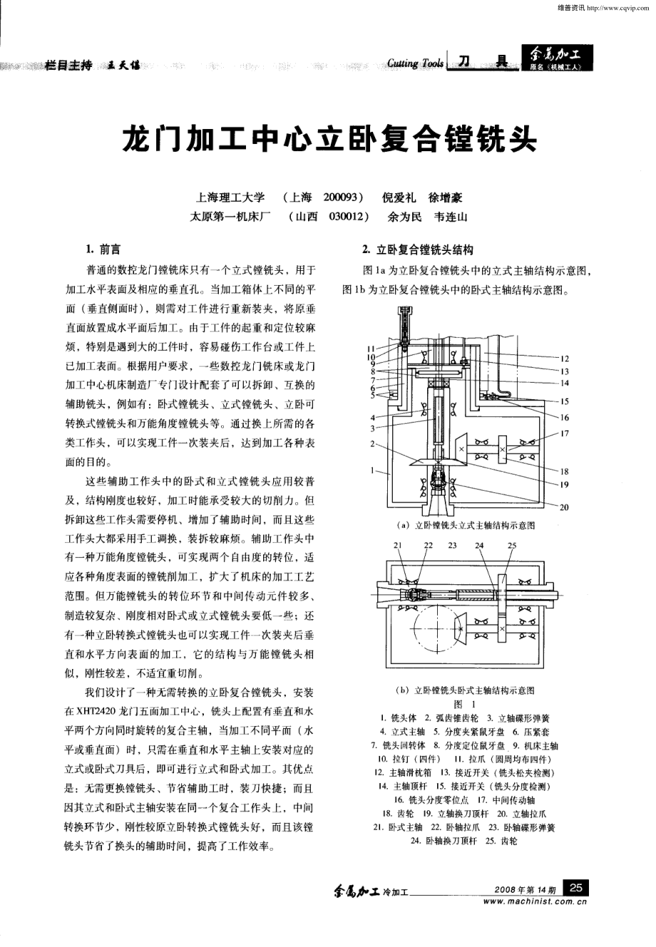 32.龙门加工中心立卧复合镗铣头 (2).pdf_第1页