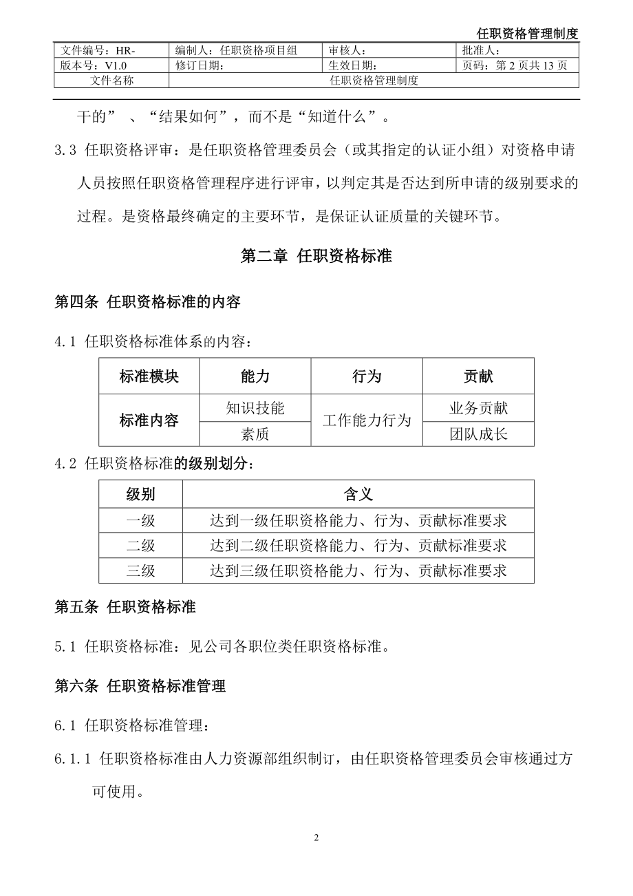 【制度】任职资格管理制度.doc_第3页