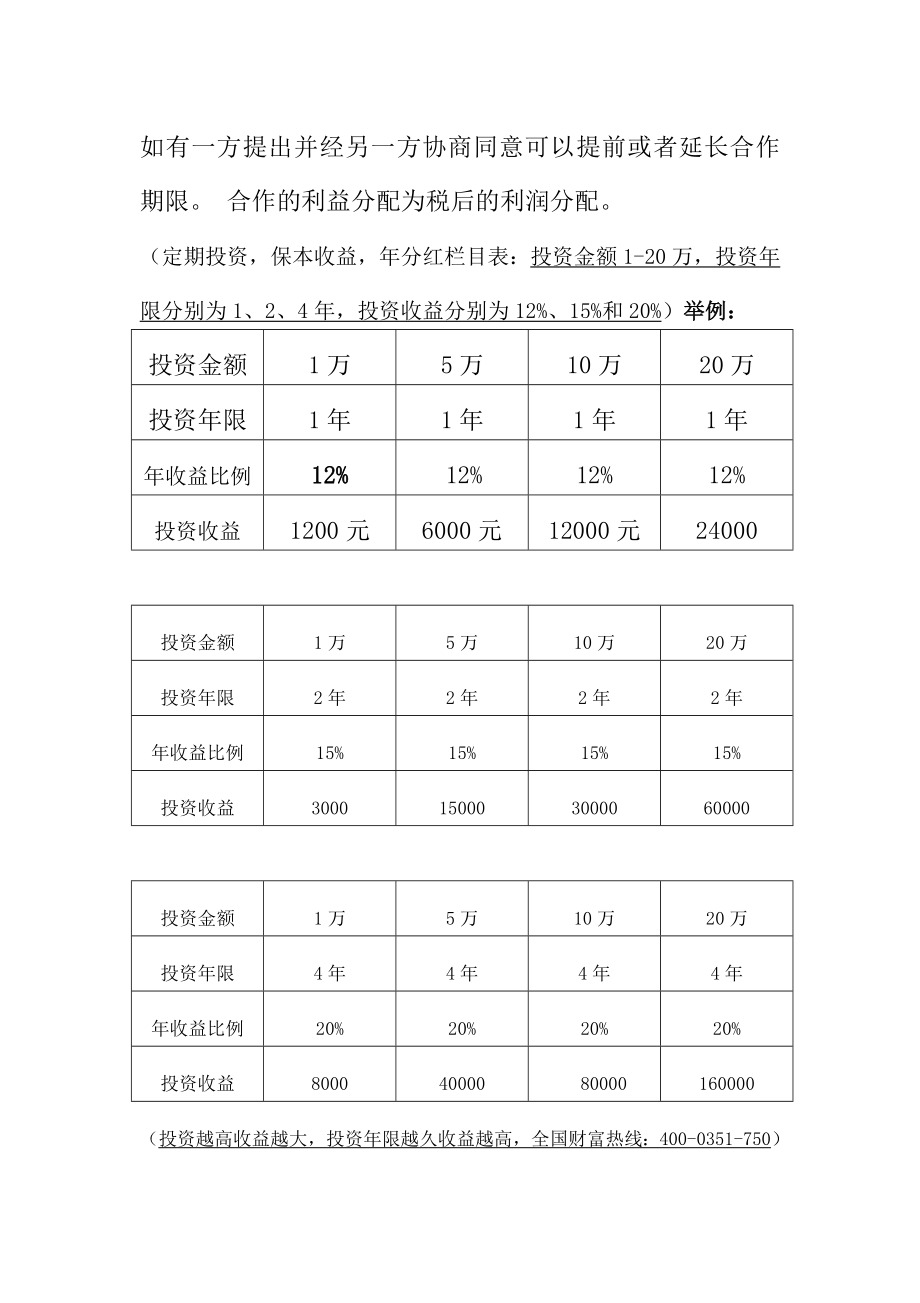 资金入股合作协议书.doc_第3页