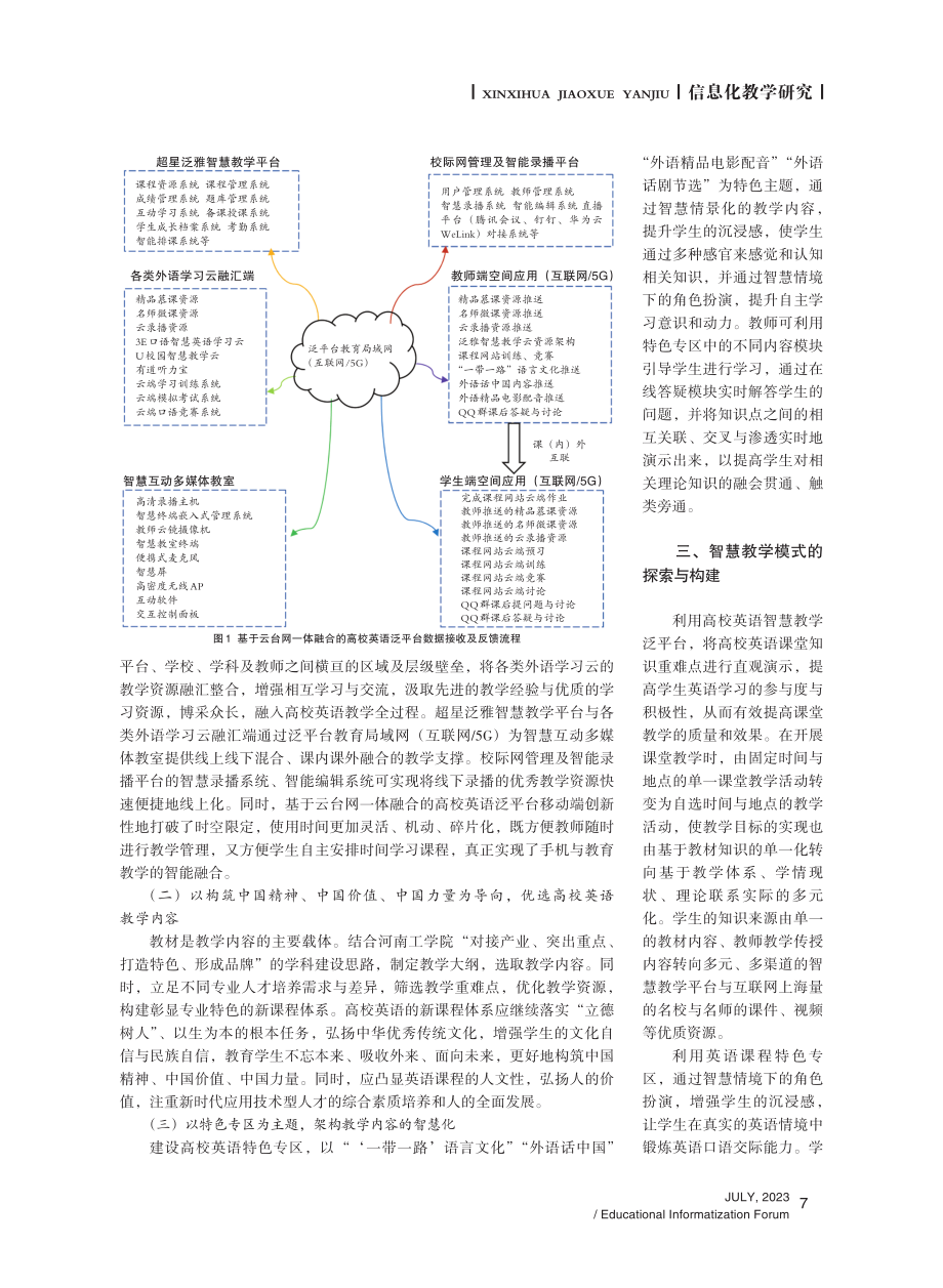 基于云台网一体融合的泛平台高校英语智慧教学新生态探索.pdf_第2页