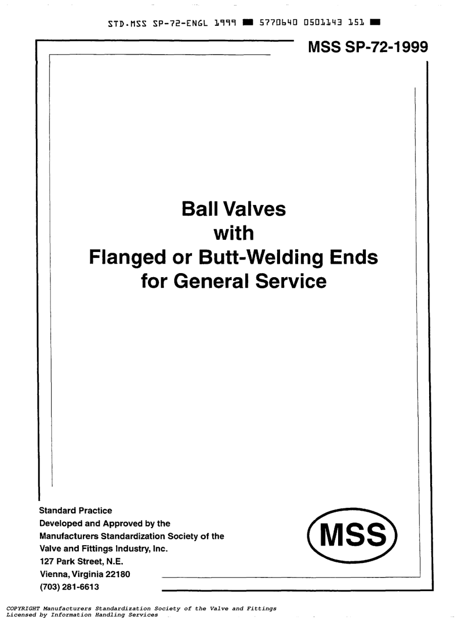 [www.staffempire.com]-MSS SP-72 BALL VALVES WITH FLANGED OR BUTT-WELDING ENDS FOR GENERAL SERVICE[1]..pdf_第2页