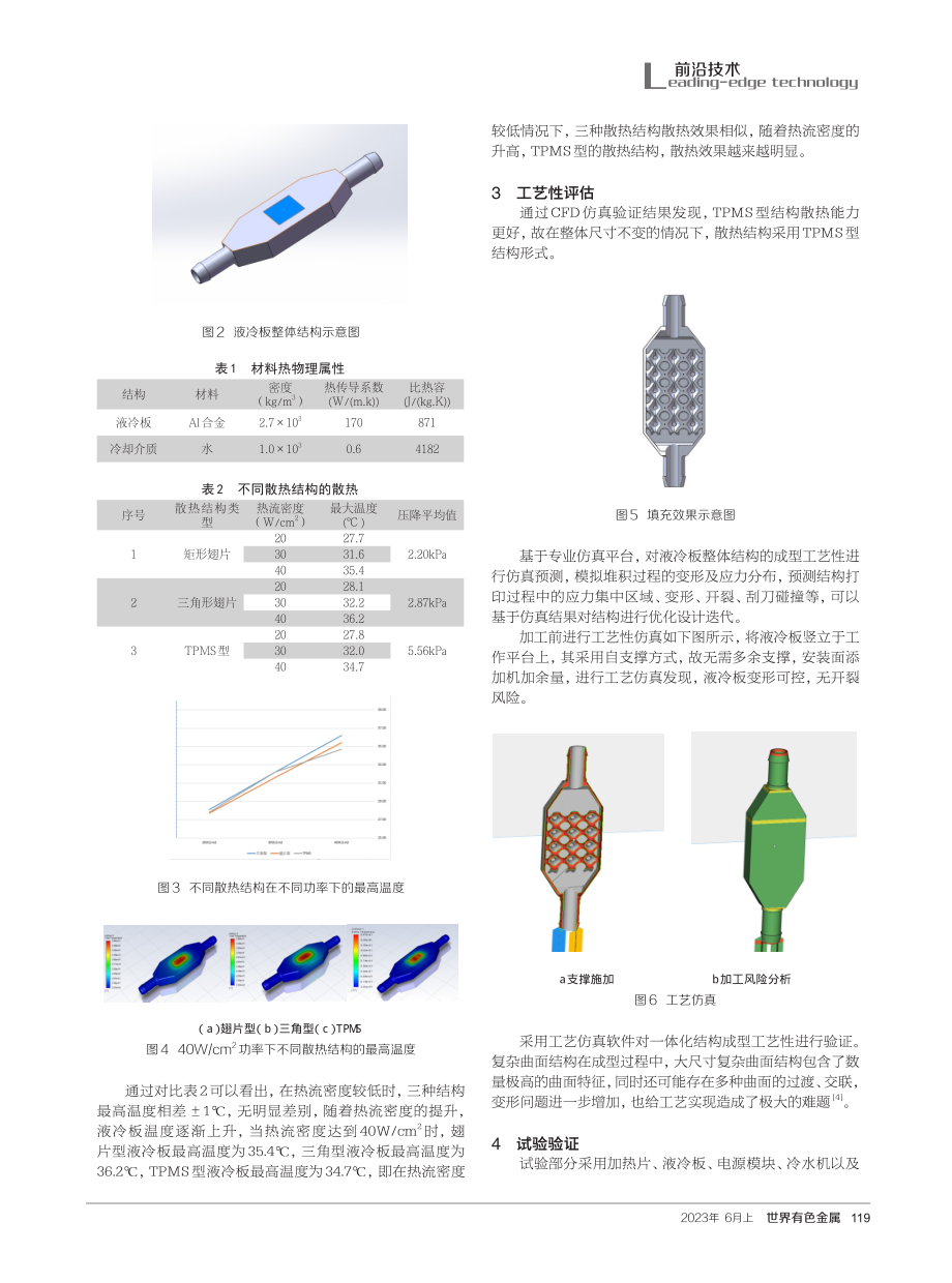 基于增材技术的极小曲面结构散热仿真及性能研究.pdf_第2页