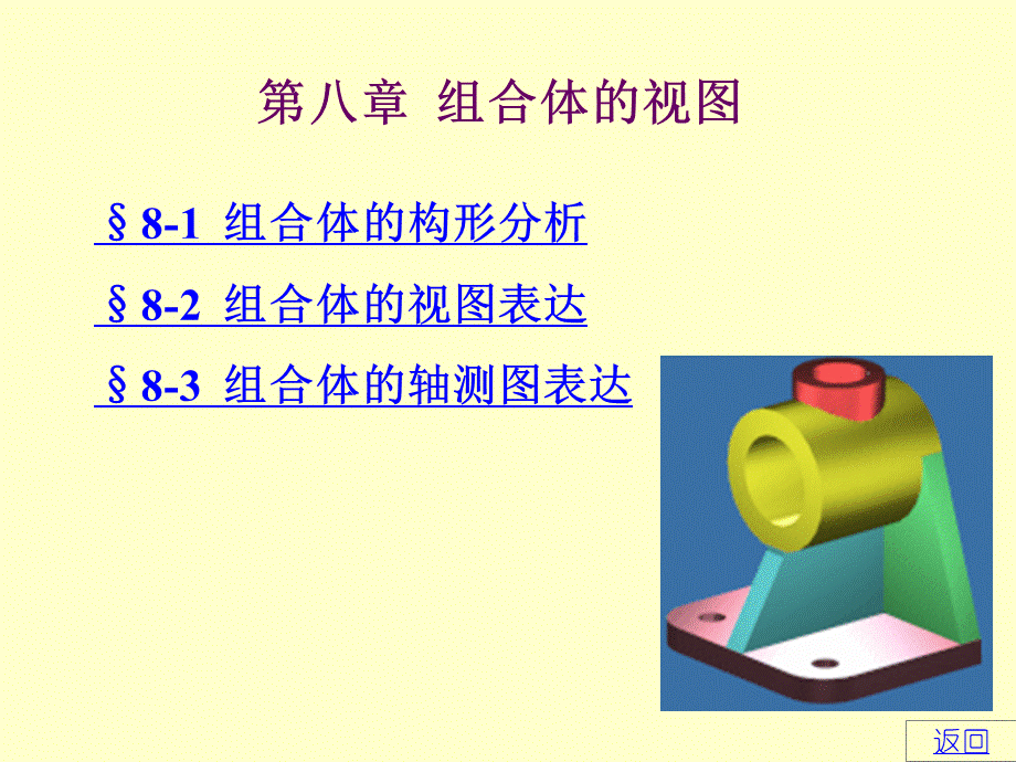 第八章 组合体的视图 (2).ppt_第1页