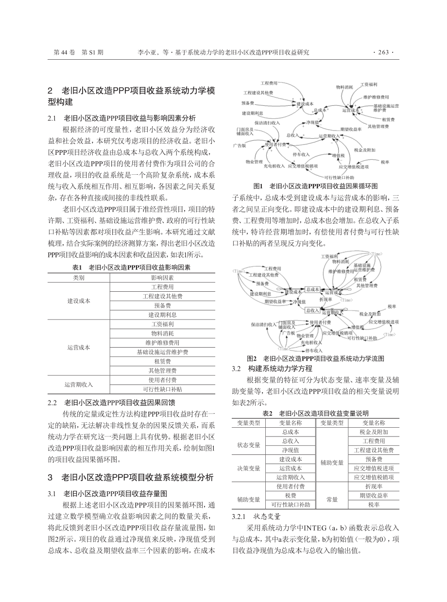 基于系统动力学的老旧小区改造PPP项目收益研究.pdf_第2页