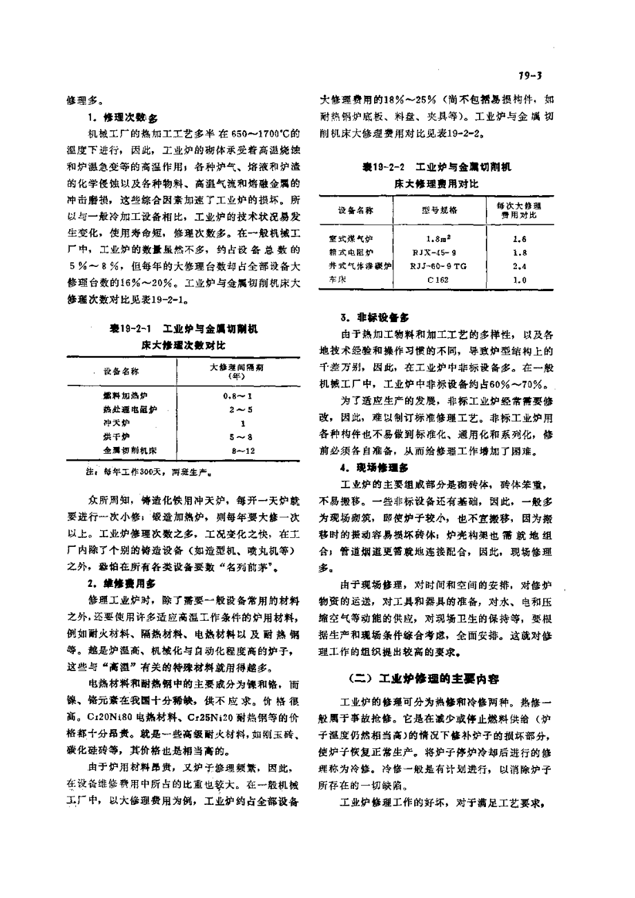 第3篇工业炉的修理 第19章 工业炉修理的技术准备.pdf_第3页