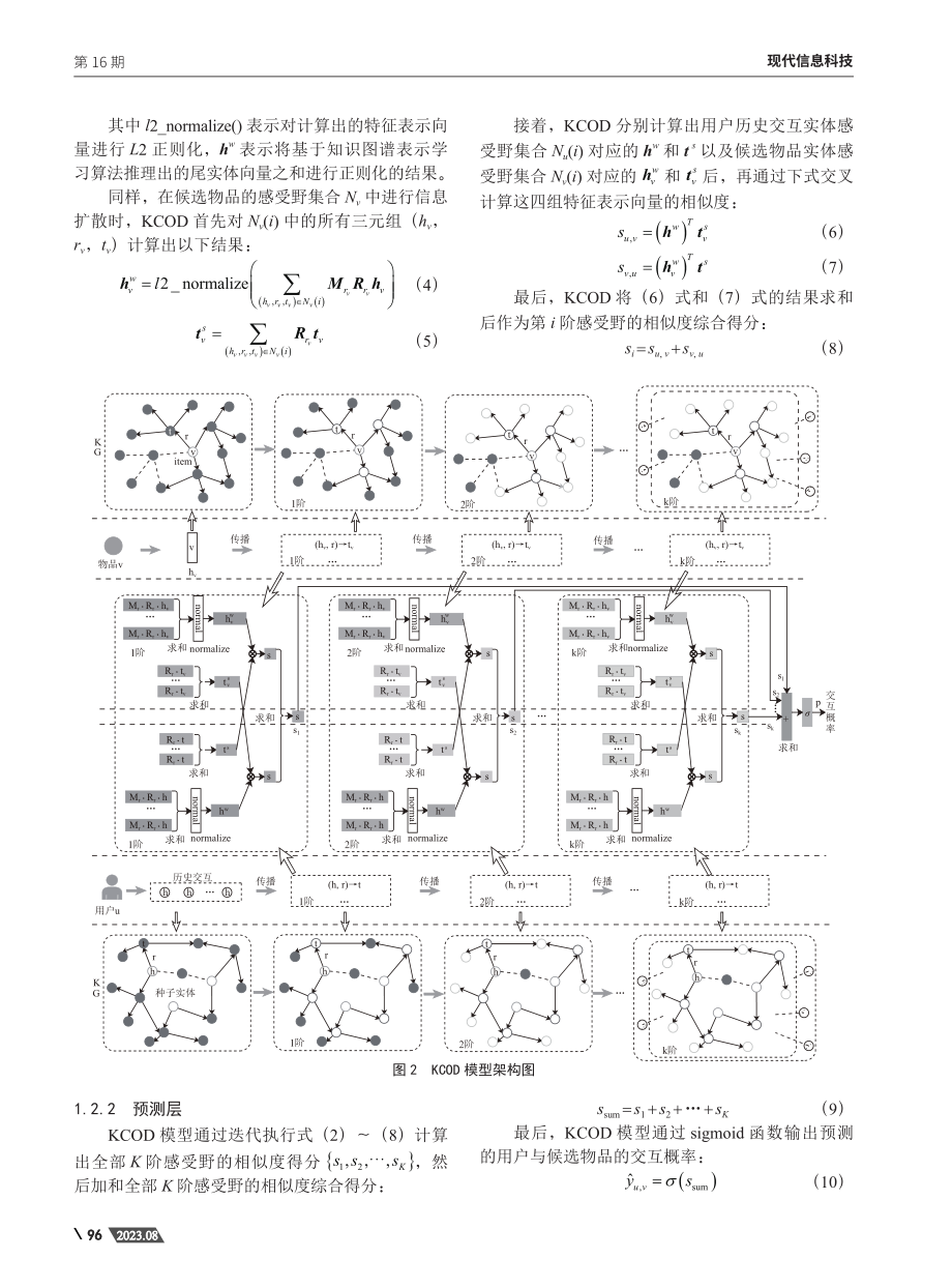 基于知识图谱信息协同传播的推荐模型.pdf_第3页