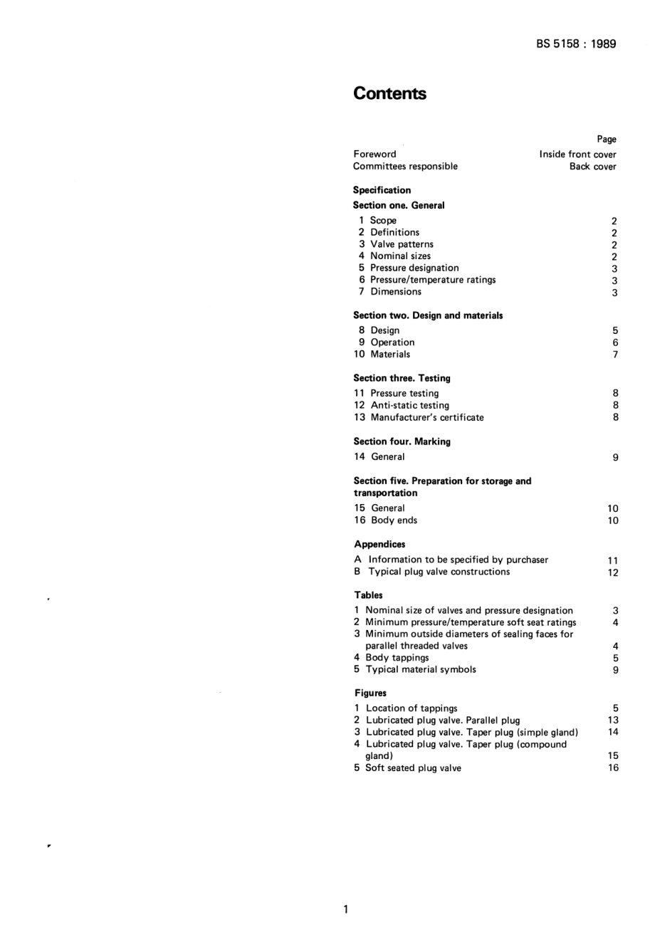 [www.staffempire.com]-BS 5158-1989 铸铁旋塞阀规范 Specification for cast iron plug valves.pdf_第3页