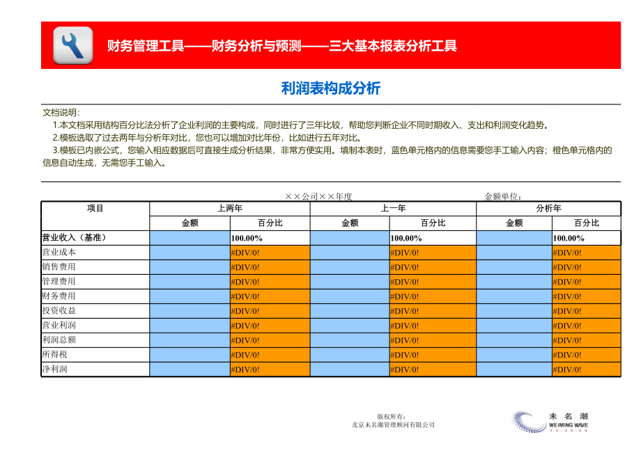 利润表构成分析模板 (2).xls_第3页