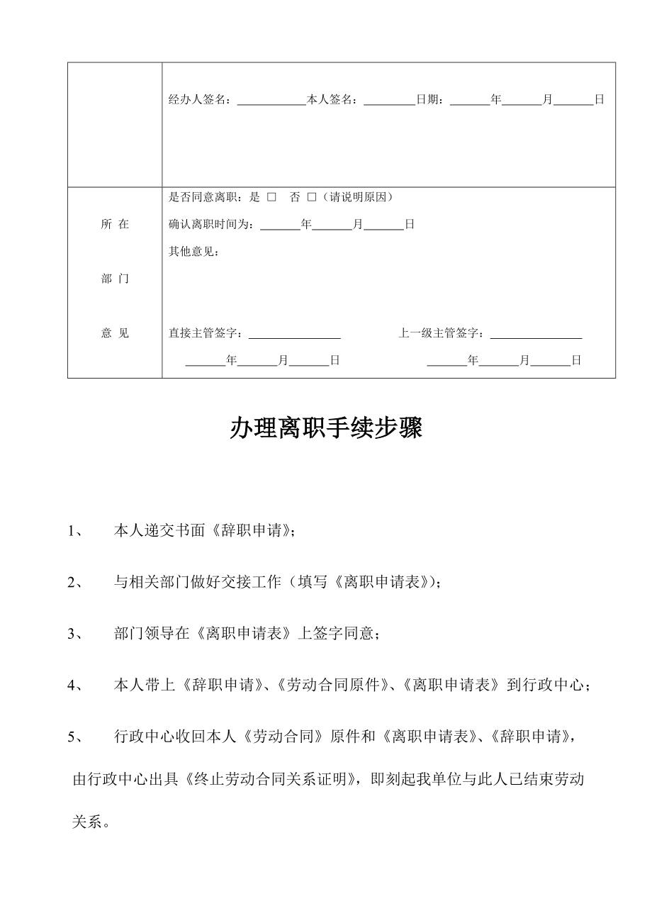 离职申请表.docx_第2页