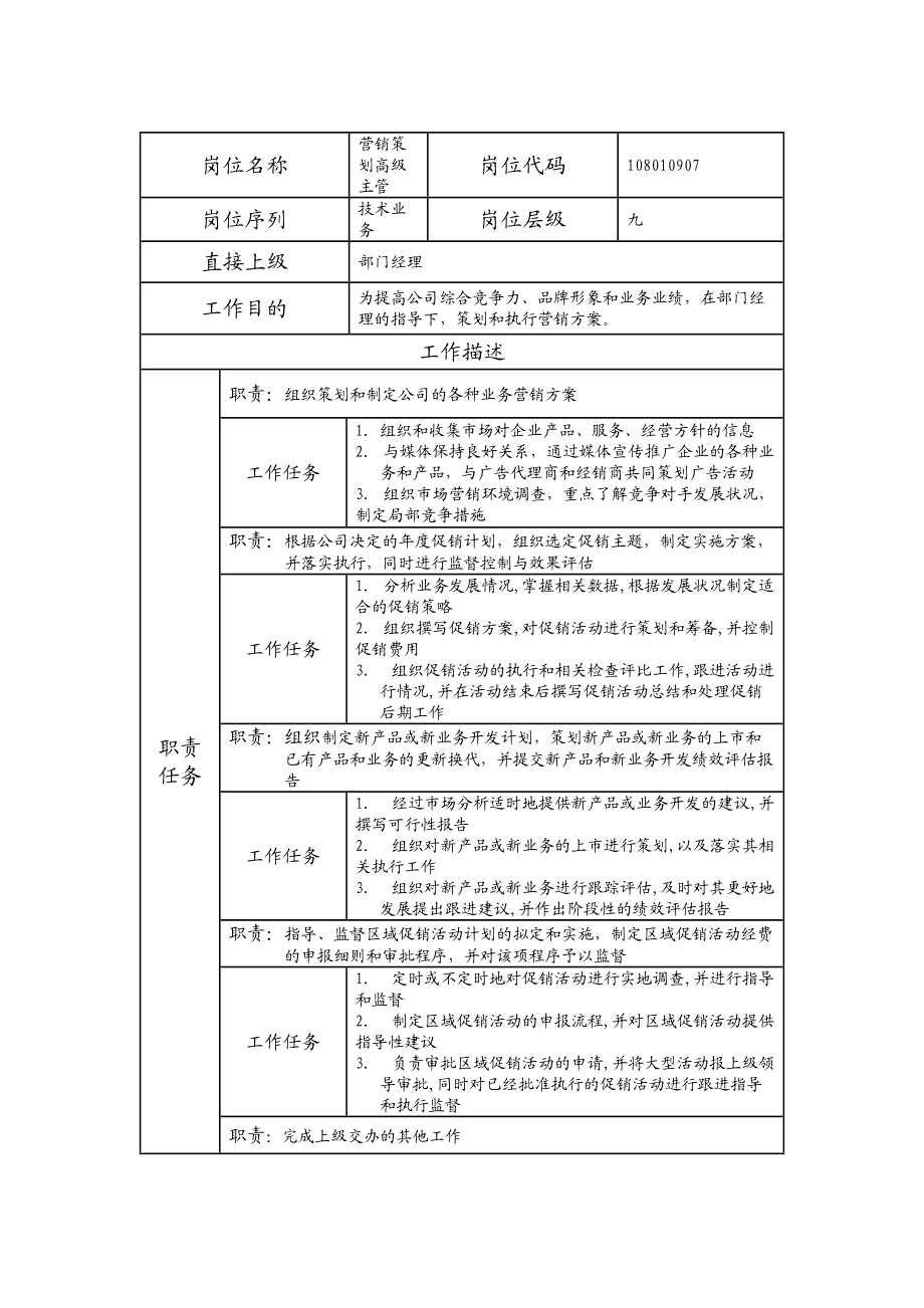 108010907 营销策划高级主管.doc_第1页