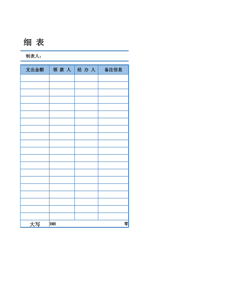 54财务费用支出明细表（自动计算）.xlsx_第2页