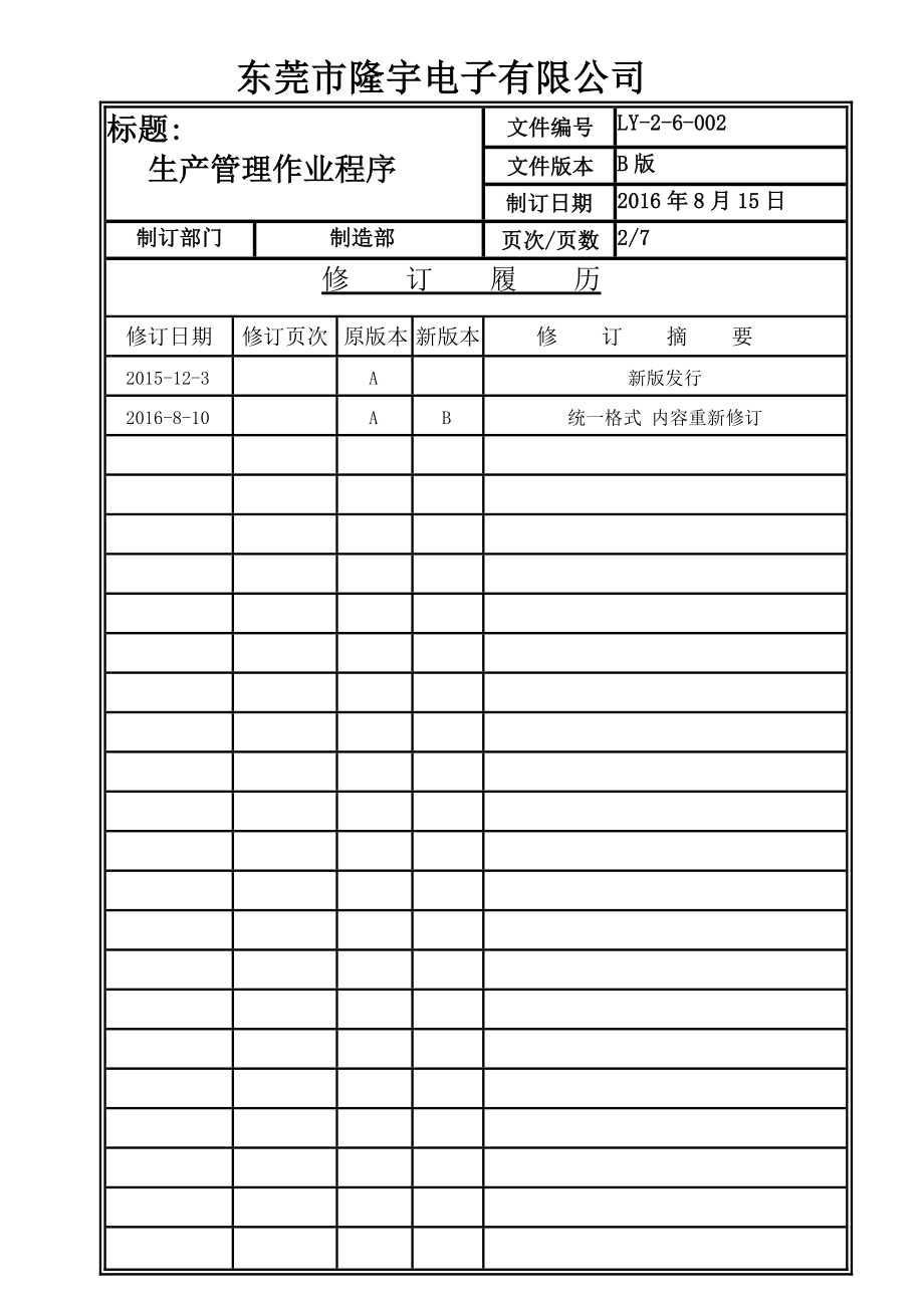 LY-2-6-002 生产管理作业程序.doc_第2页