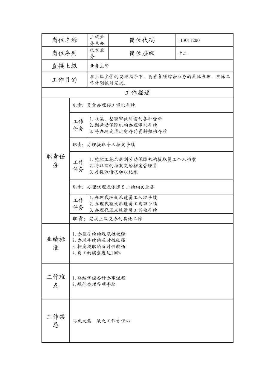 113011200 三级业务主办.doc_第1页