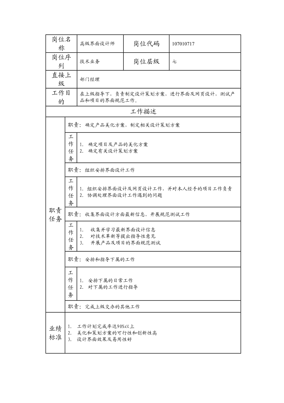 107010717 高级界面设计师.doc_第1页