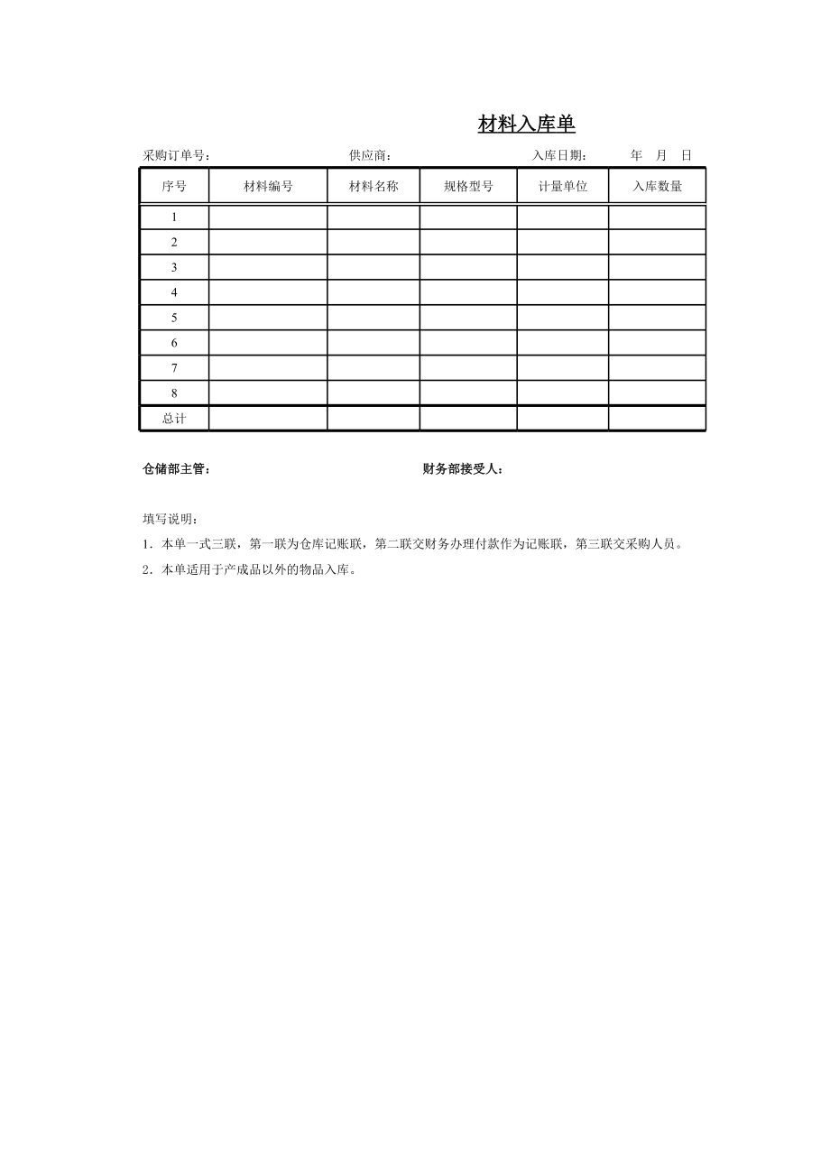 宏酷财税管理报表财务常用表单工具集-采购、报销、出入库等20个.xlsx_第3页