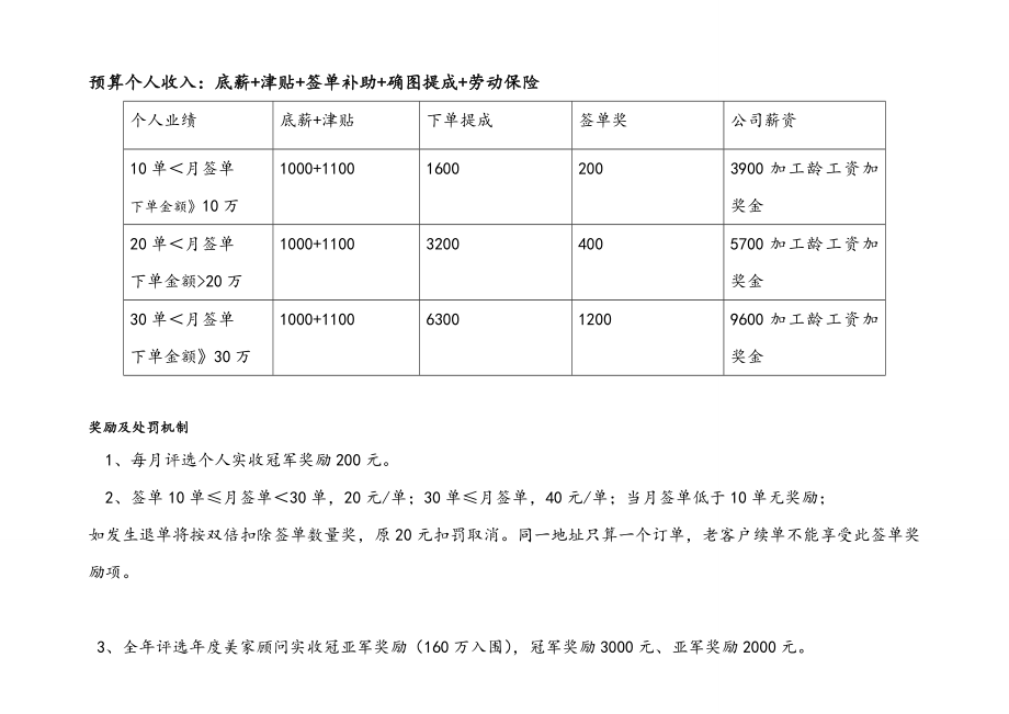 29-【实例】衣柜店面销售部提成方案.doc_第3页