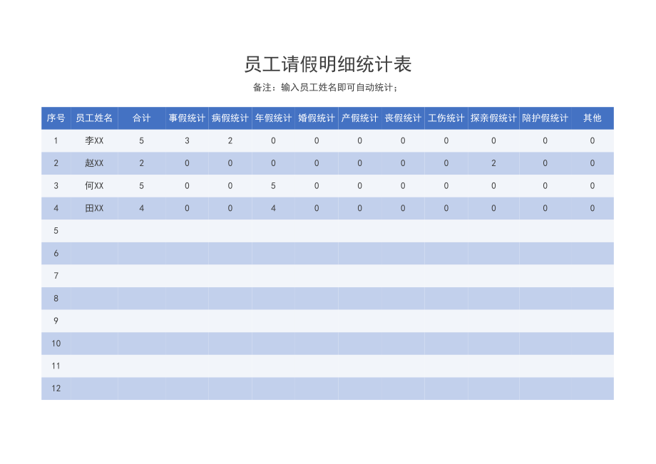 01-【请休假】-03-员工请假明细统计表.xlsx_第3页