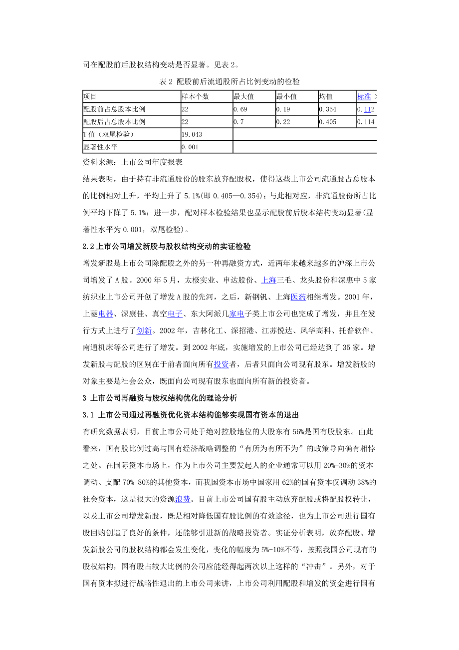 上市公司股权结构优化问题研究.doc_第3页