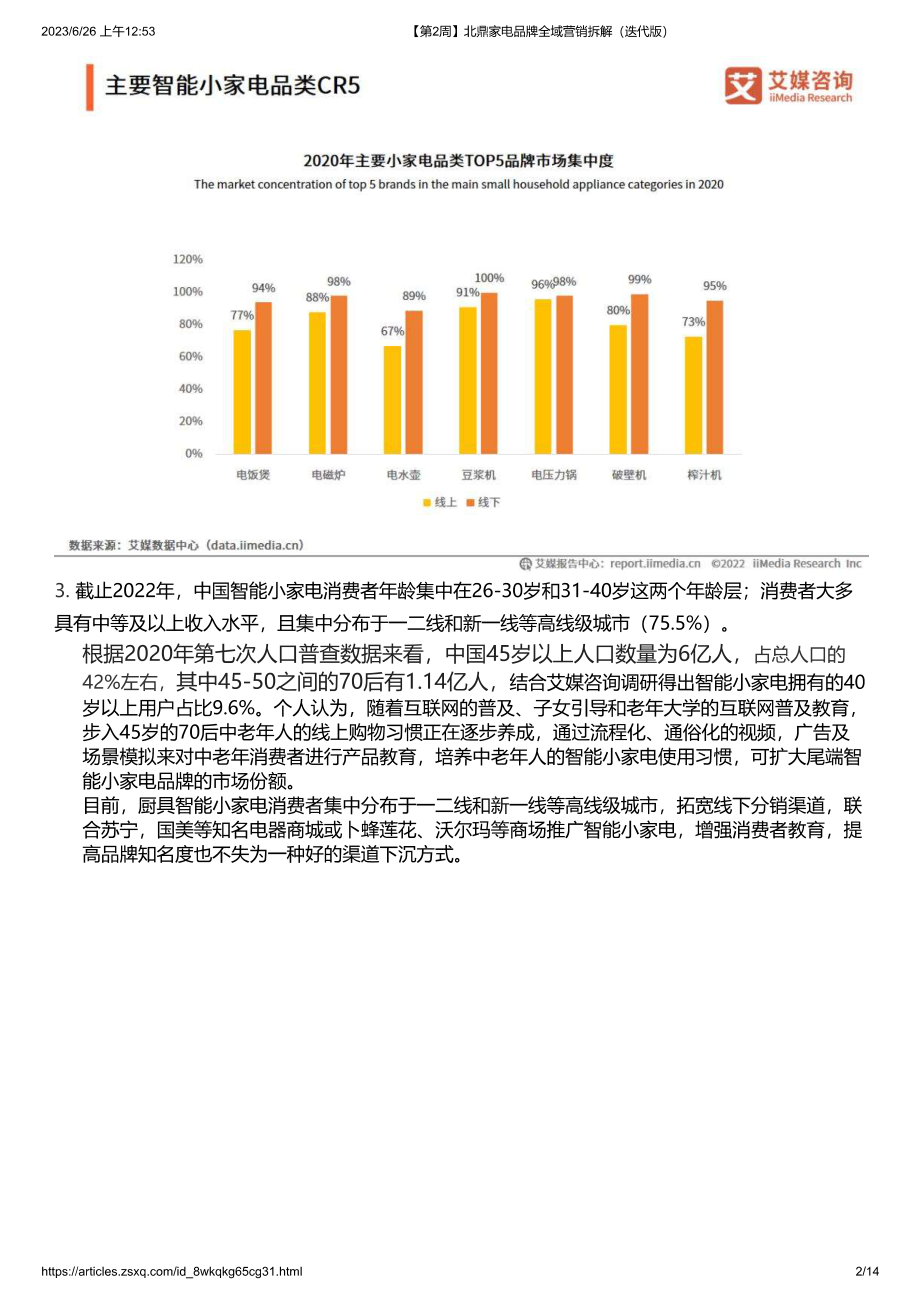 2023北鼎家电品牌全域营销拆解.pdf_第2页