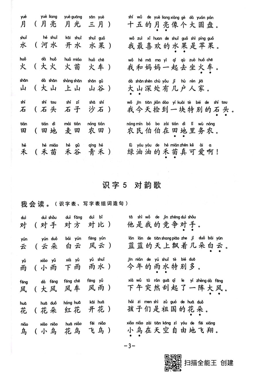 一年级生字组词造句阅读本.pdf_第3页