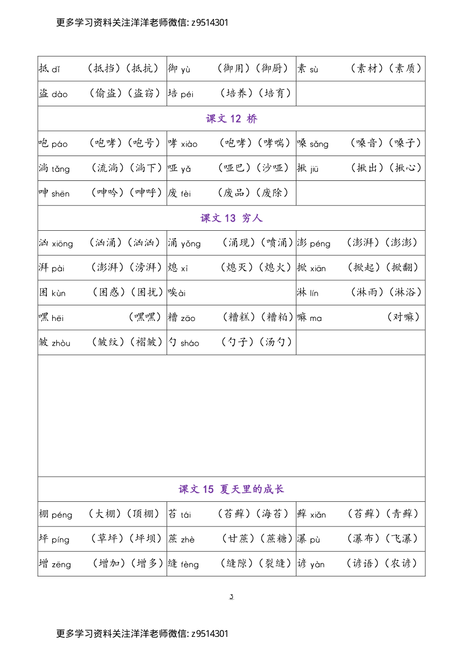 六年级上册 写字表.pdf_第3页