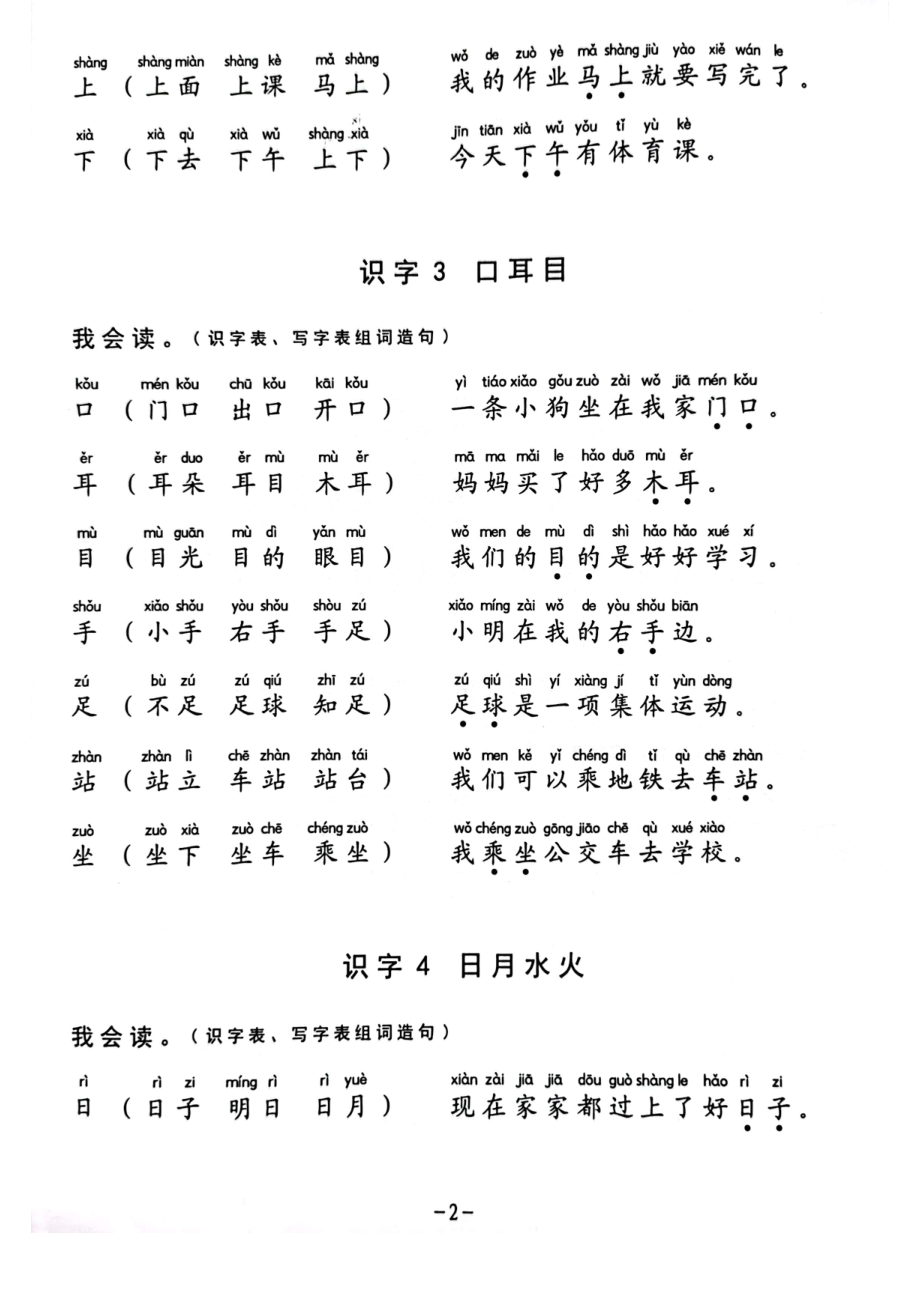 一年级生字组词造句阅读本(1).pdf_第2页