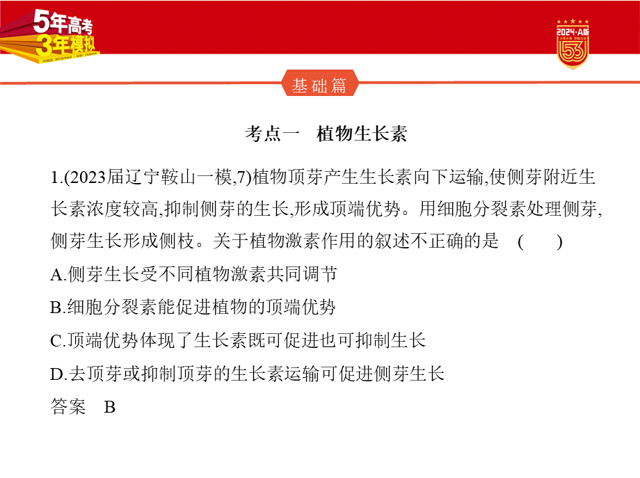 1_20-专题二十　植物生命活动的调节.pptx_第2页