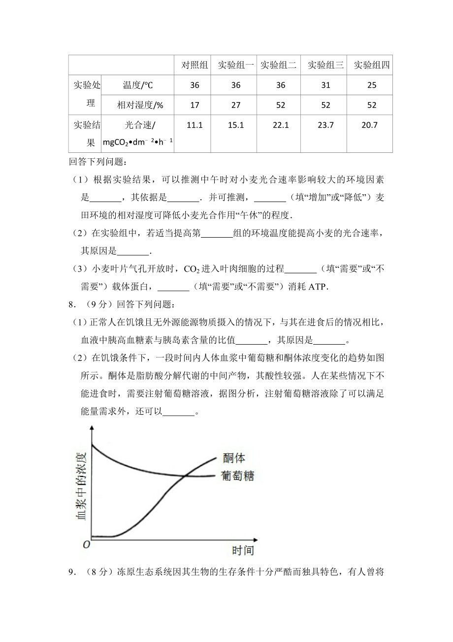 2016年全国统一高考生物试卷（新课标ⅲ）（原卷版）.doc_第3页