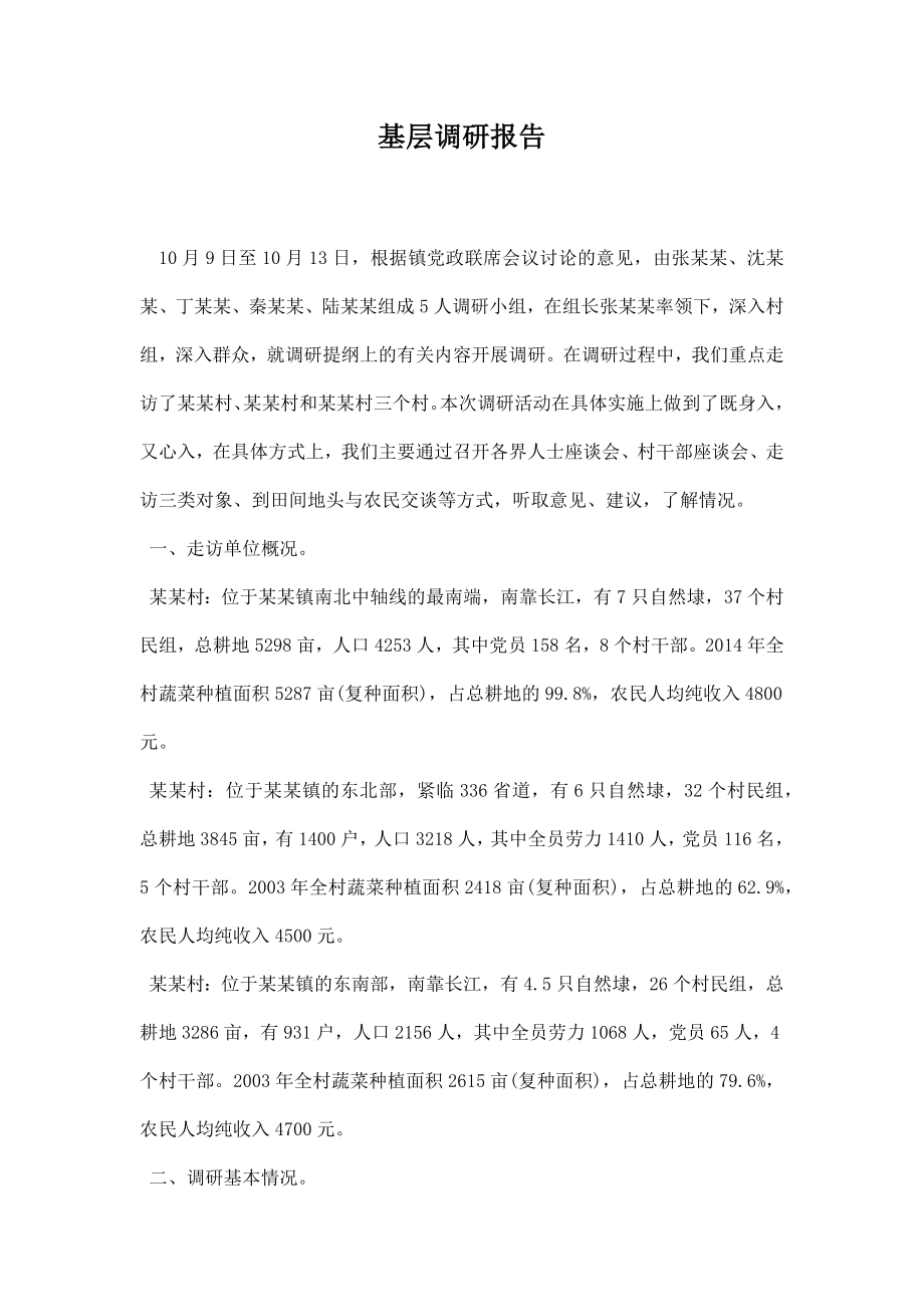 基层调研报告.docx_第1页