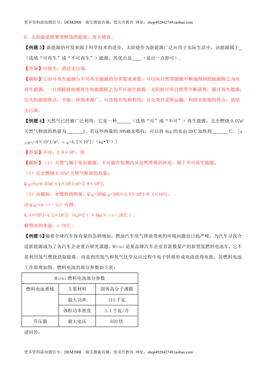 22.5 《能源与可持续发展》单元复习方案（解析版） .docx_第3页