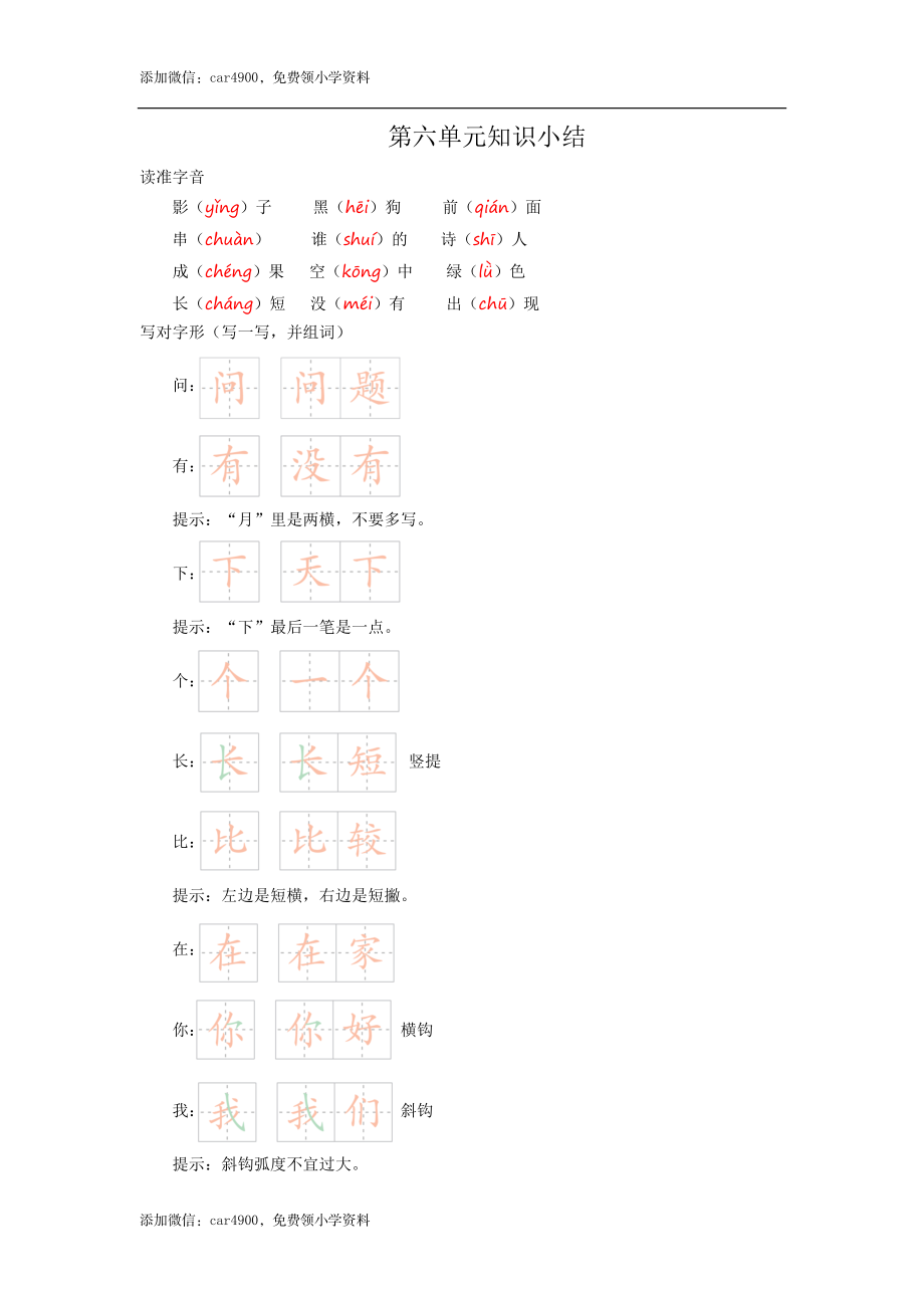 第六单元知识小结(1).docx_第1页