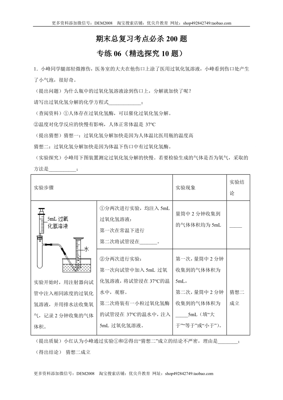 专练06（精选探究10题）（解析版）.doc_第1页