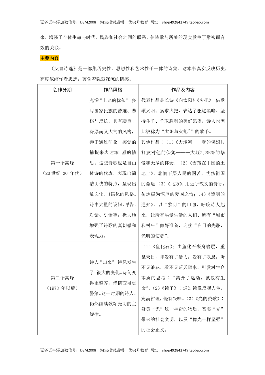 专题13 名著阅读（难点）-九年级语文期末考试划重点（部编版）（原卷版）.docx_第3页