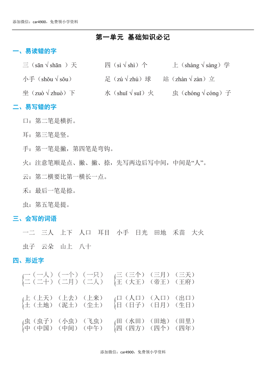 第一单元知识必记.doc_第1页