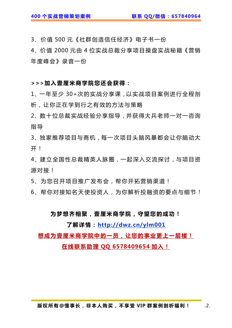 333、壹厘米商学院案例：农村电商对接政府项目解析.pdf_第2页