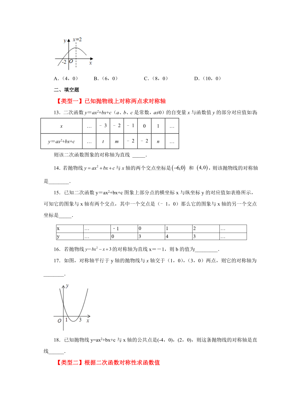 22.22 抛物线的对称性（基础篇）（人教版）.docx_第3页