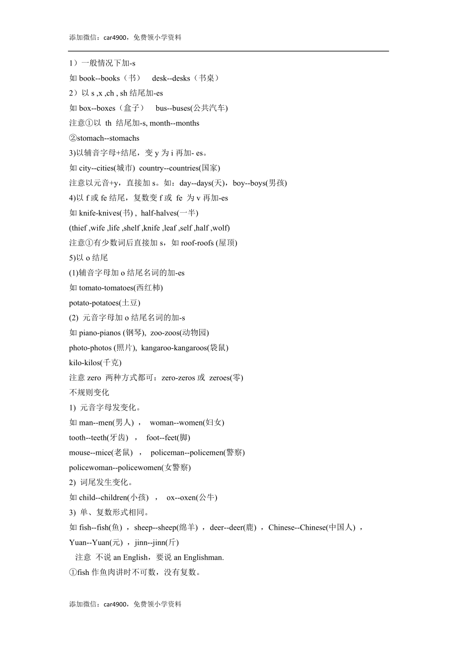 小六英语第1讲：可数名词（学生版）.docx_第3页