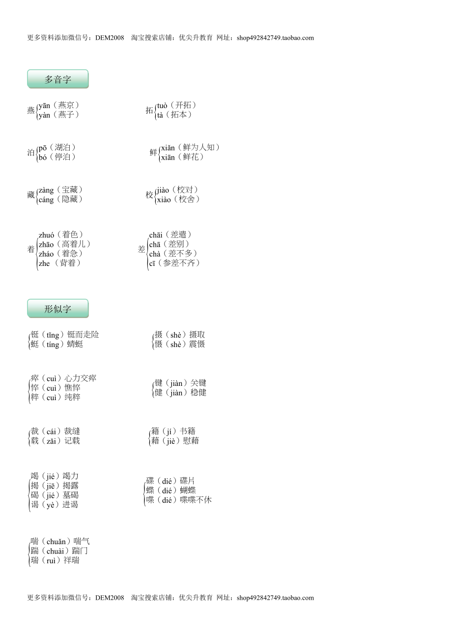 第一单元（知识记诵手册）（解析版）.docx_第3页