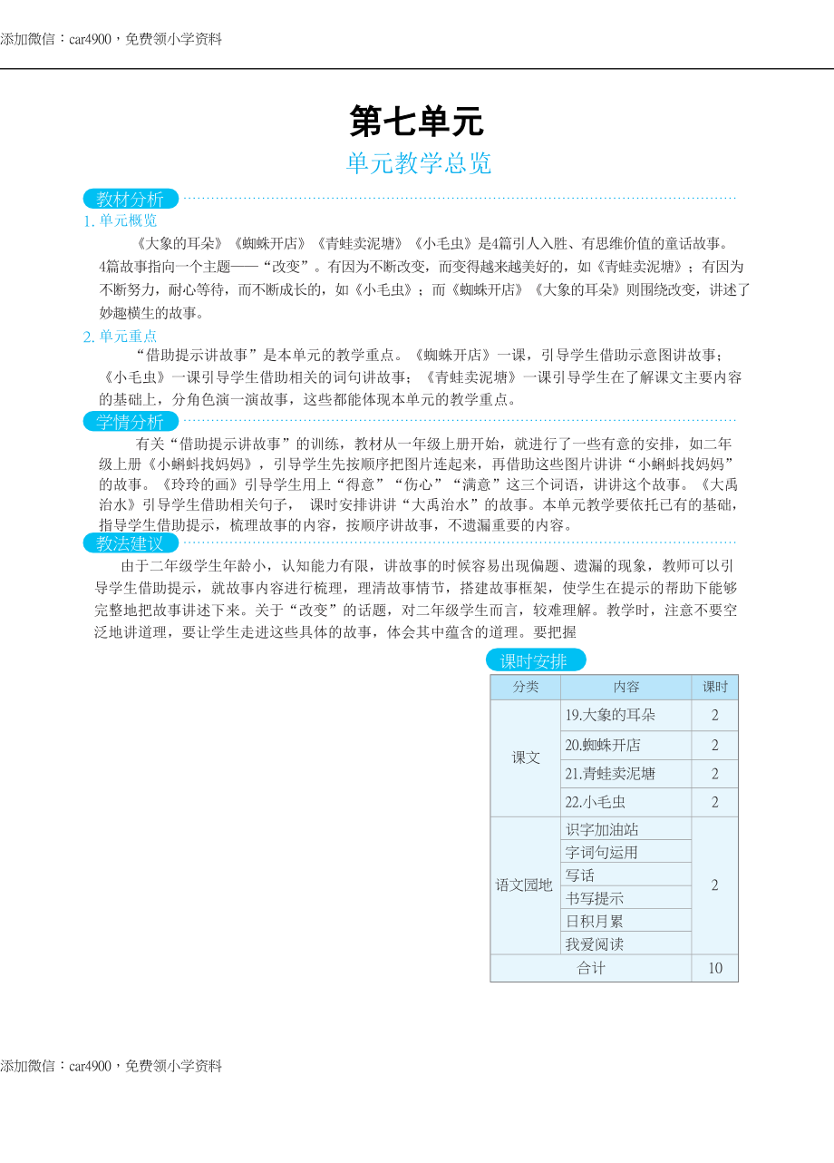 第七单元教学总览 .docx_第1页