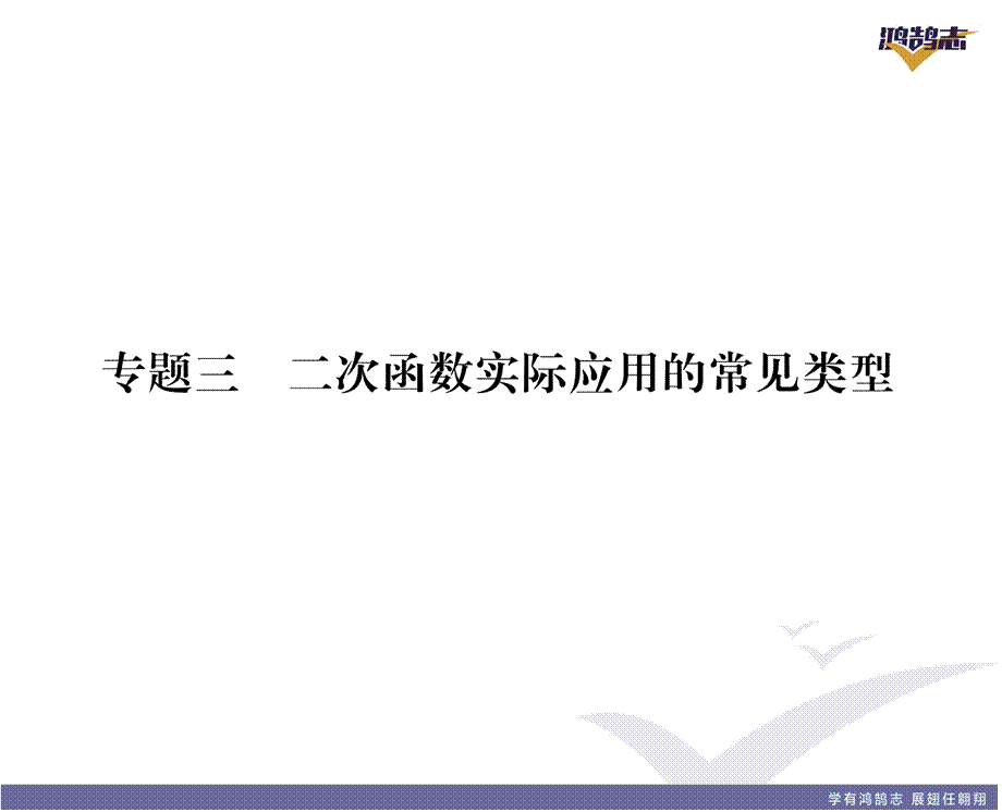 专题3 二次函数实际应用的常见类型.pptx_第2页