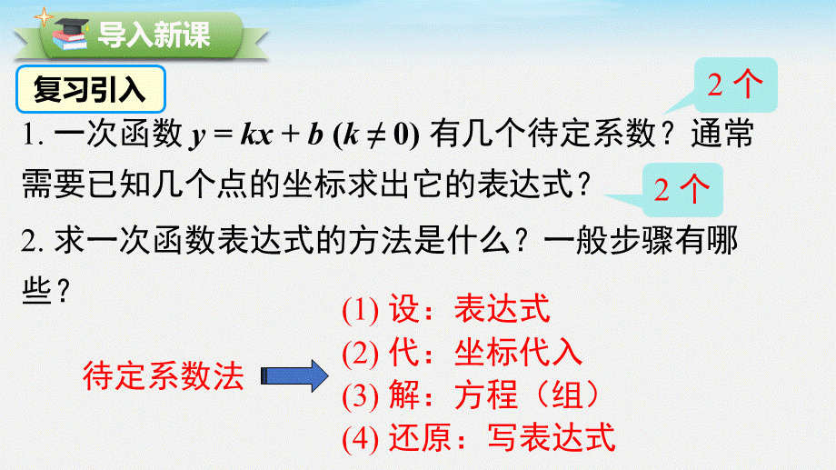 26.2.3 求二次函数的表达式.pptx_第2页